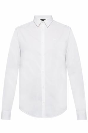 Logo-embroidered shirt, zdjęcie 1 Logo-embroidered shirt od Emporio Armani